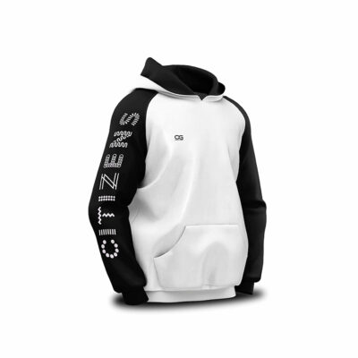 Citizens School Hoodie  - Black & White