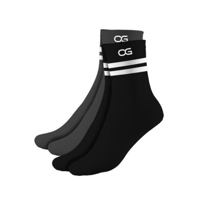 OG Black and Grey Socks Pack of 2